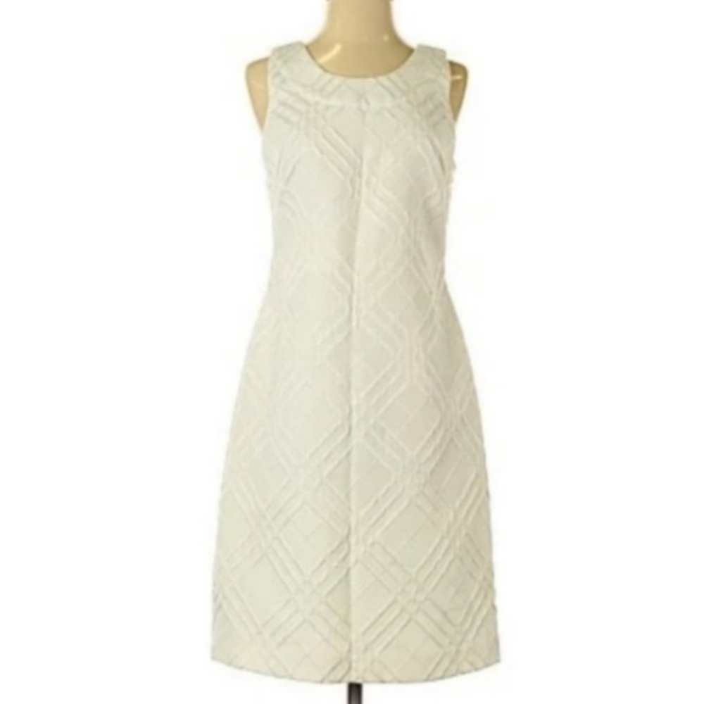 Evan Picone diamond brocade dress